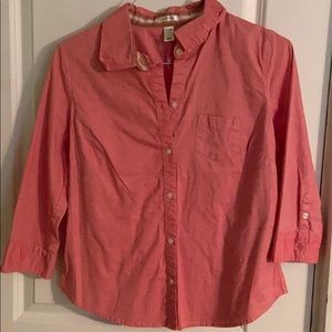 Old Navy Pink Button Down